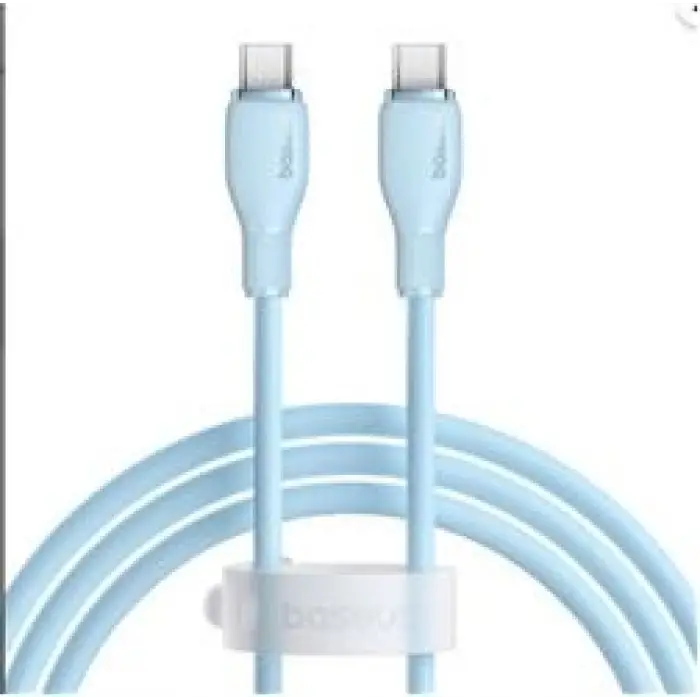 Baseus Pudding USB-A Light 2.4A Kablo 1.2m Mavi (P10355700311-00)