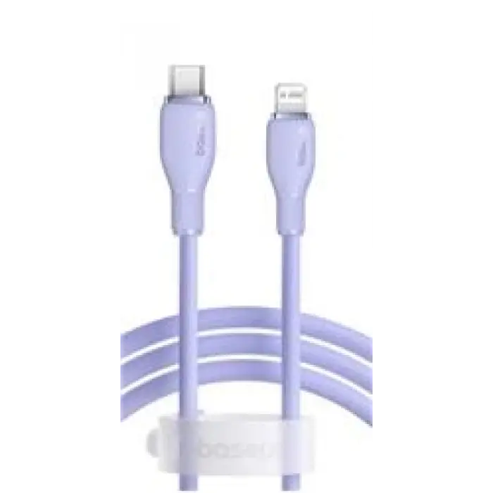 Baseus Pudding USB-A Light 2.4A Kablo 1.2m Mor (P10355700511-00) (KDO)