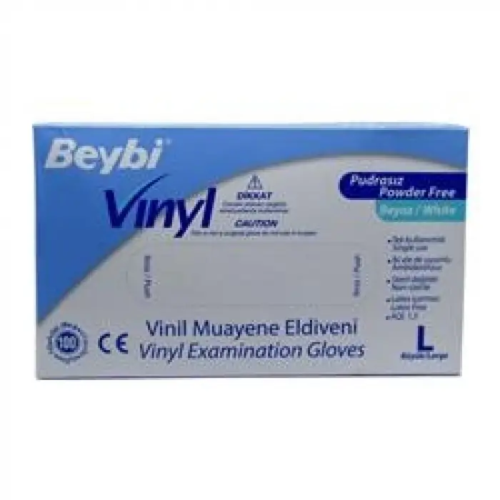 Beybi Vinill Eldiven Pudrasız Large (KDO)
