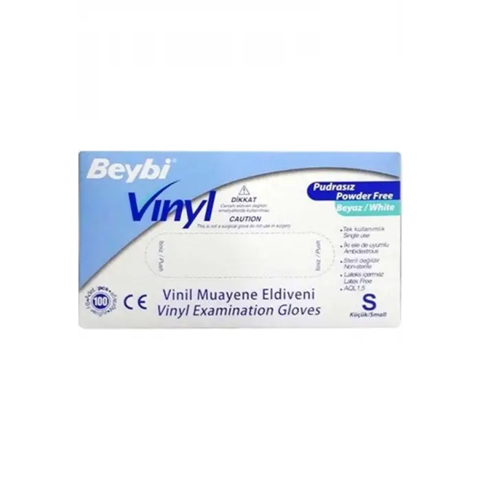 Beybi Vinill Eldiven Pudrasız Small (KDO)