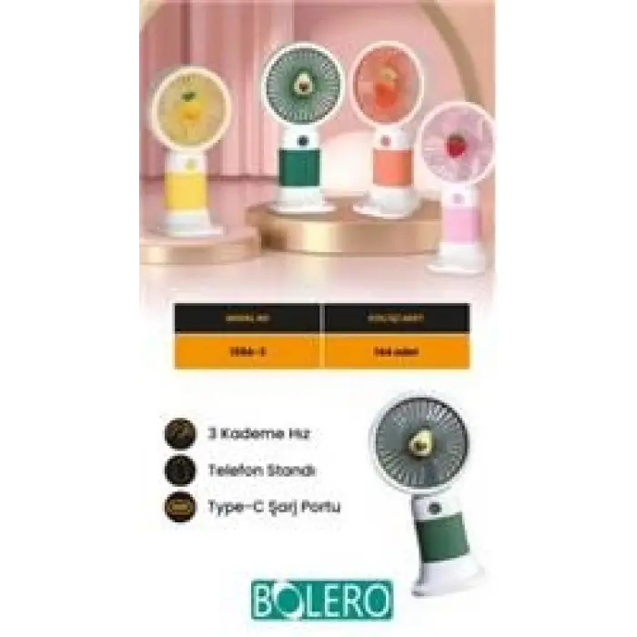 Bolero Mini Fan 139A-3 (SPG387)
