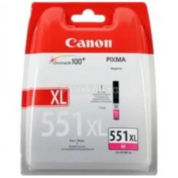 Canon CLI-551XL M Magenta Kırmızı Yüksek Kapasiteli Mürekkep Kartuş IP7250 MX925