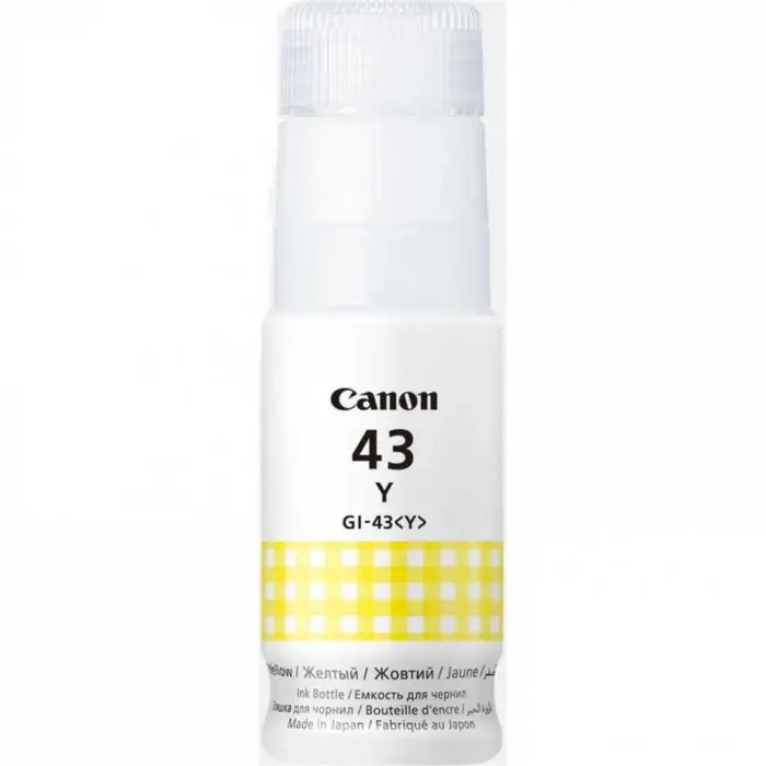 Canon GI-43Y Yellow Sarı Şişe Mürekkep G540-G640