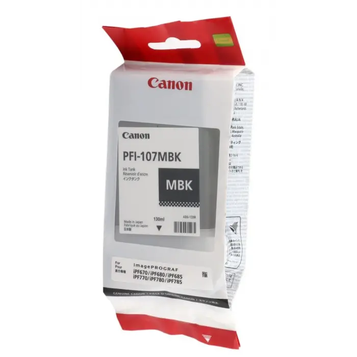 Canon PFI-710MBK Matte Black Mat Siyah Plotter Kartuş (KDO)
