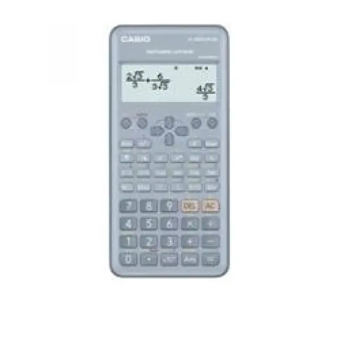 Casio FX-82ES Plus Mavi Bilimsel Fonksiyonlu Hesap Makinesi 2.Versiyon