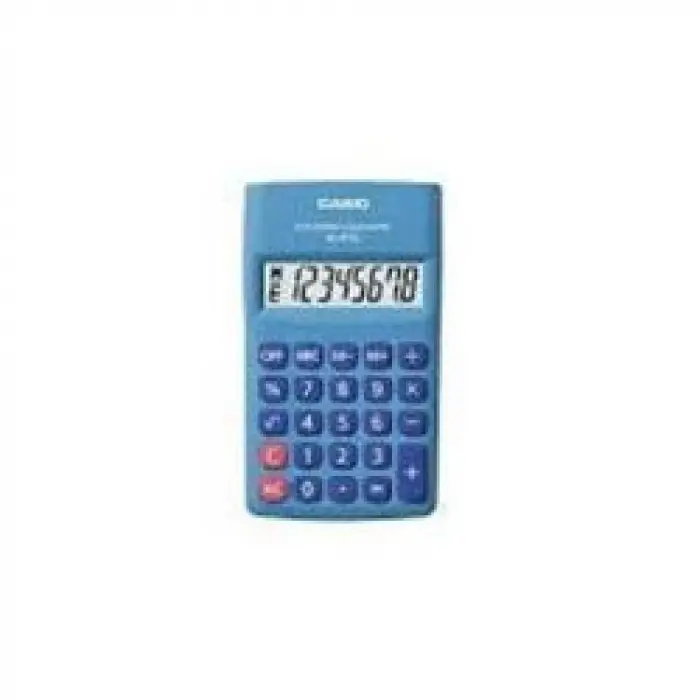 Casio HL-815L-BU 8 Hane Mavi Cep Tipi Hesap Makinesi