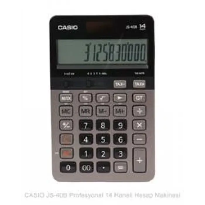 Casio JS-40B Profesyonel 14 Hane Masa Üstü Hesap Makinesi