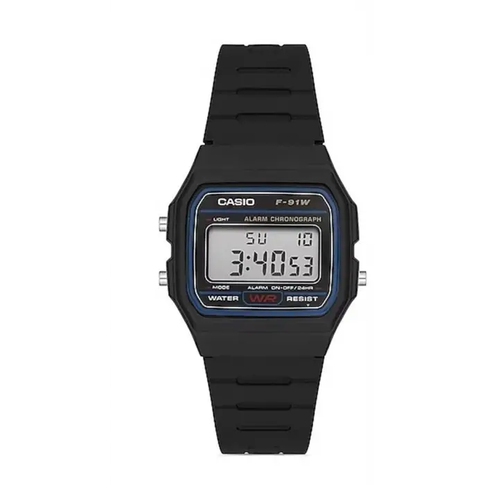 Casio Standart F-91W-1DG Siyah Kol Saati