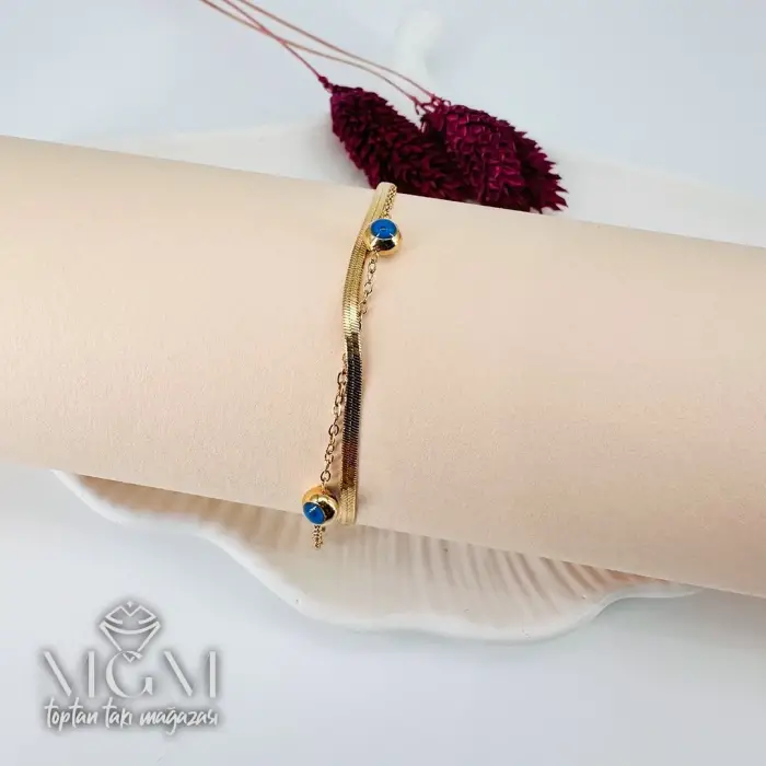 Çelik Bileklikler 16+5 Cm Uzatma Payı - Kbl0096