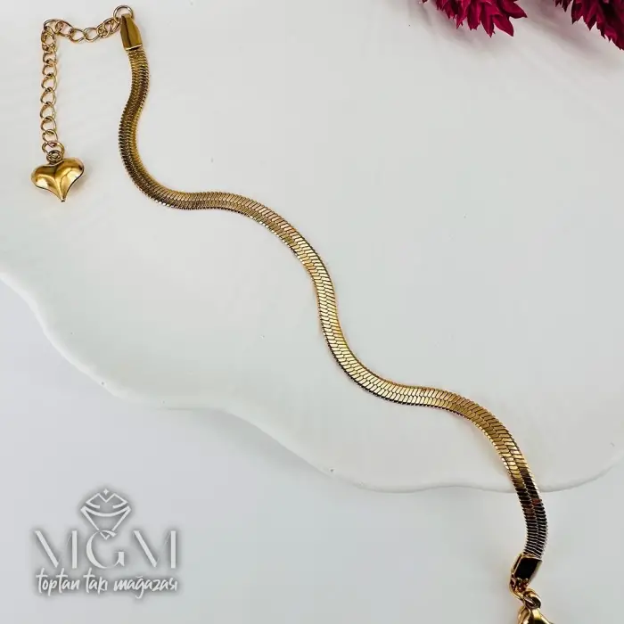 Çelik Bileklikler 16+5 Cm Uzatma Payı - Kbl0122
