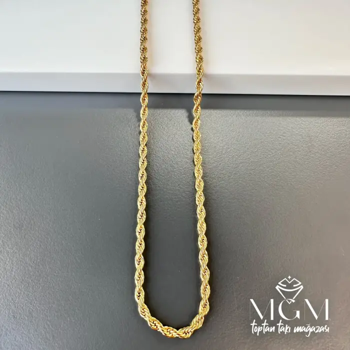 Çelik Burgu Halat Zincir 3 Mm - Kl0070