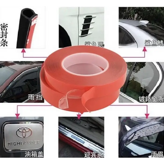 Çift Taraflı Nano Teknolojili Süper Güçlü Bant 2 Metre