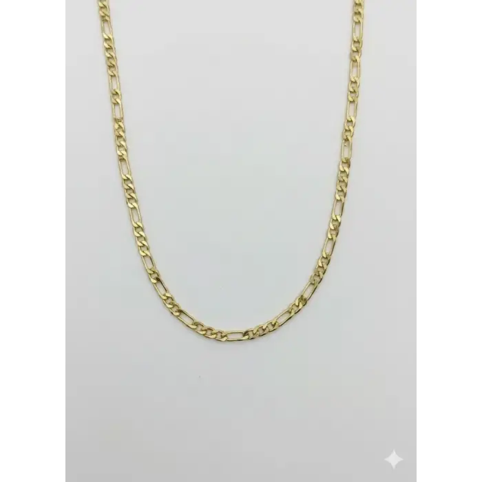   Kaplama Zincir Pirinç   Cm Kolye Zincir 45 Cm - Kl0267