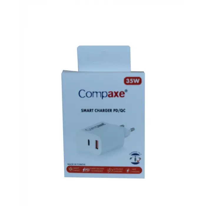 Compaxe CTA-350UT  35W 5V 3A PD-QC+ Type-C Usb Şarj Kablosu (KDO)