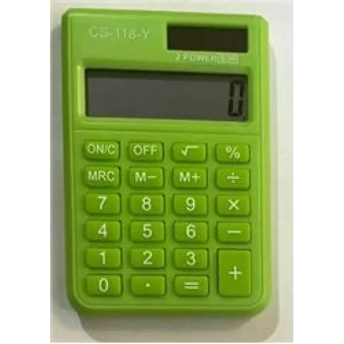 CSL CS-118-Y Yeşil 8 Hane Cep Tipi Hesap Makinesi