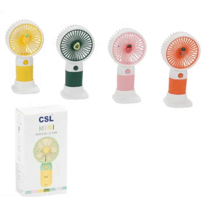 CSL CS-38 Şarjlı Mini Fan Turuncu (KDO)