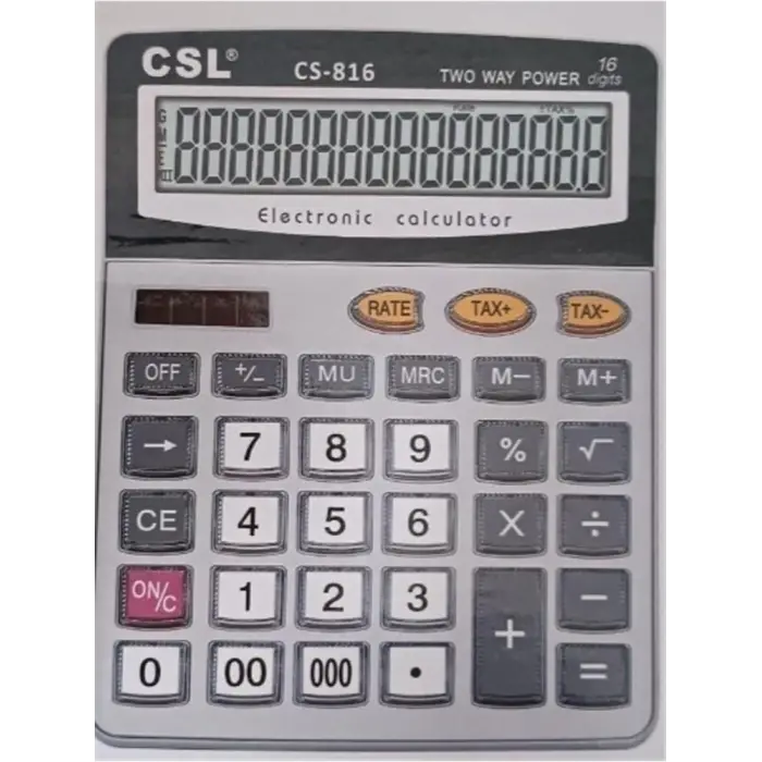CSL CS-816 16 Hane Masa Tipi Hesap Makinesi