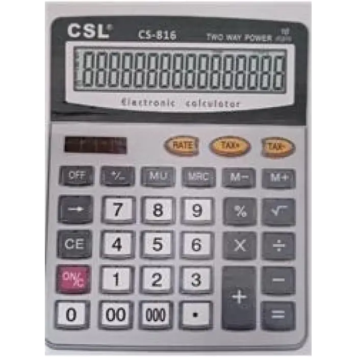CSL CS-816 16 Hane Masa Tipi Hesap Makinesi