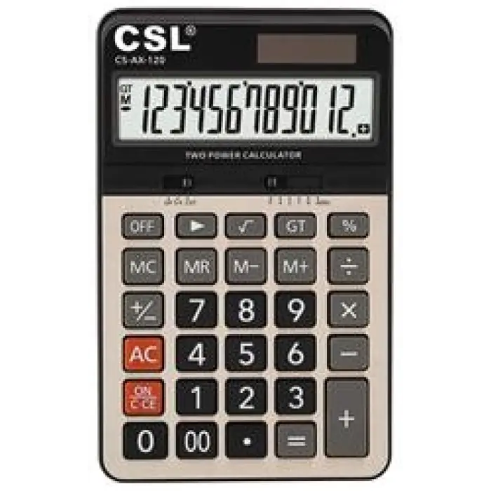 CSL CS-AX-120 12 Hane Masa Tipi Hesap Makinesi