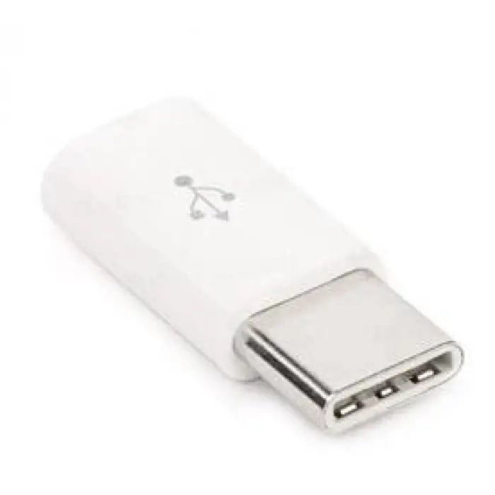 Dark DK-AC-U31XMICROW USB3.1 TypeC Erkek - Micro USB2.0 Dişi Dönüştürücü Beyaz