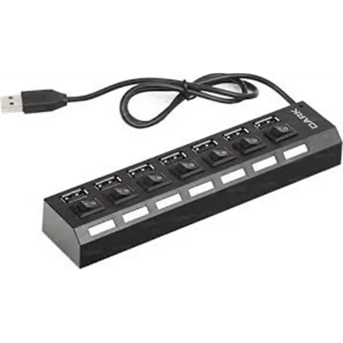 Dark DK AC USB272 7 Port Anahtarlı USB2.0 HUB