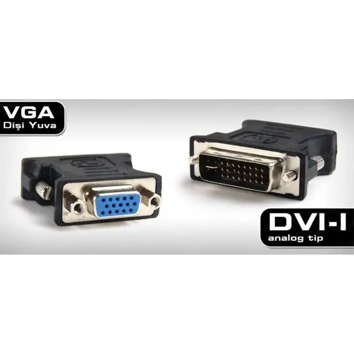 Dark DK-HD-ADVIXVGA Dvı  Erkek - Vga Dişi Dönüştürücü