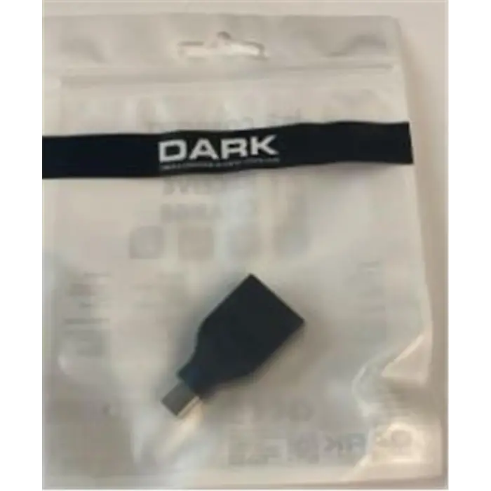 Dark Mini Display Port (Erkek) to Display Port (Dişi) 4K Destekli Dönüştürücü