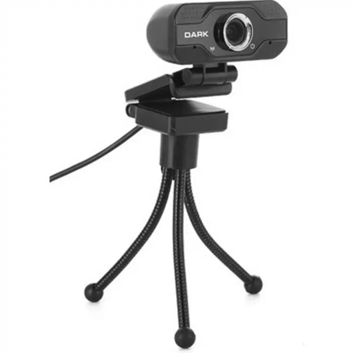 Dark WCAM11 1080P USB Web Kamera & Mini Tripod (1960x1280 Çözünürlük) Dahili Mikrofon (KDO)