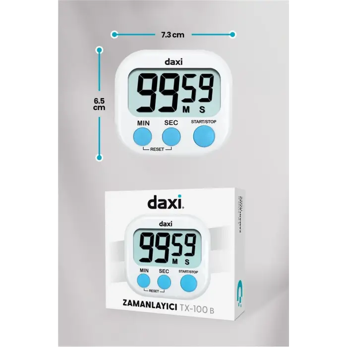 Daxi TX-100 Beyaz Kronometre (KDO)