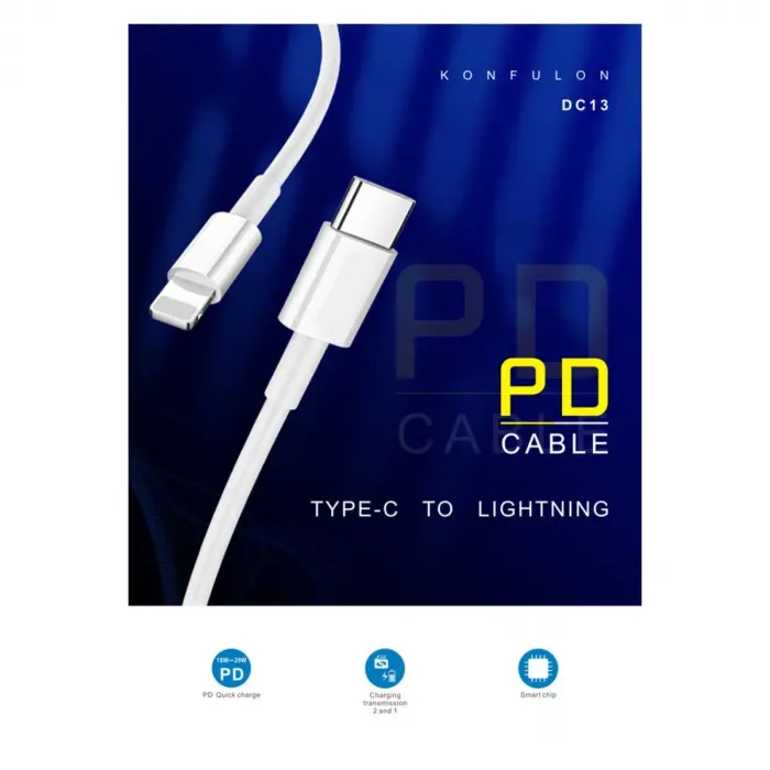 Dc13 1m 20w Type-c To Lightning Kablo İphone Uyumlu