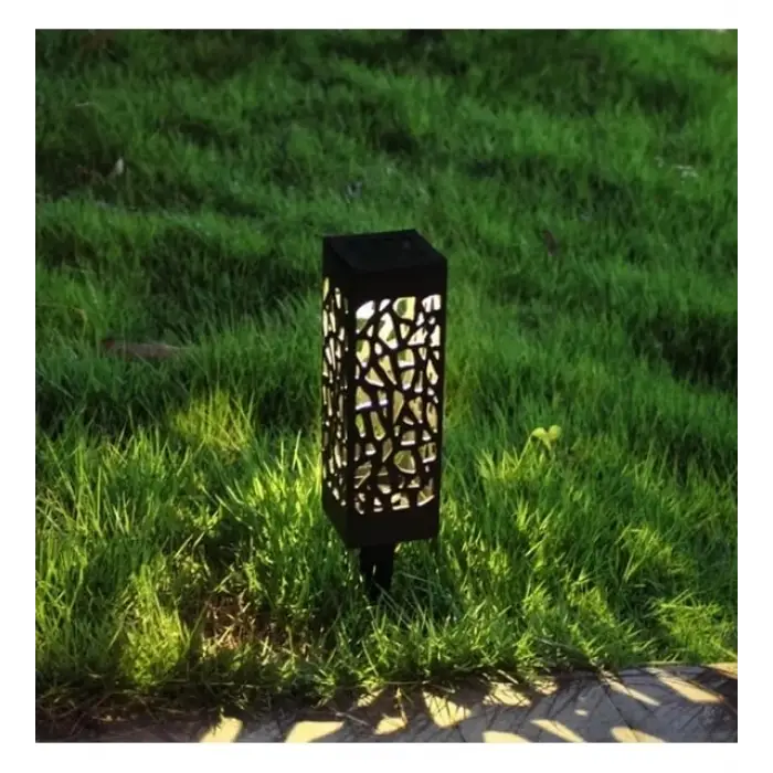 Dekoratif Solar Güneş Enerjili Bahçe Aydınlatması Yürüyüş Yolu Seti ( 6 Adet )