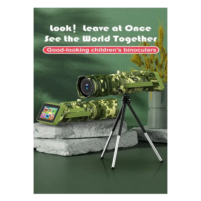 Digital Dürbün 8,0 Megapixel, 2.0 Lcd Hd Uzun Menzilli Taşınabilir 1080px720p Tripodlu Dürbün