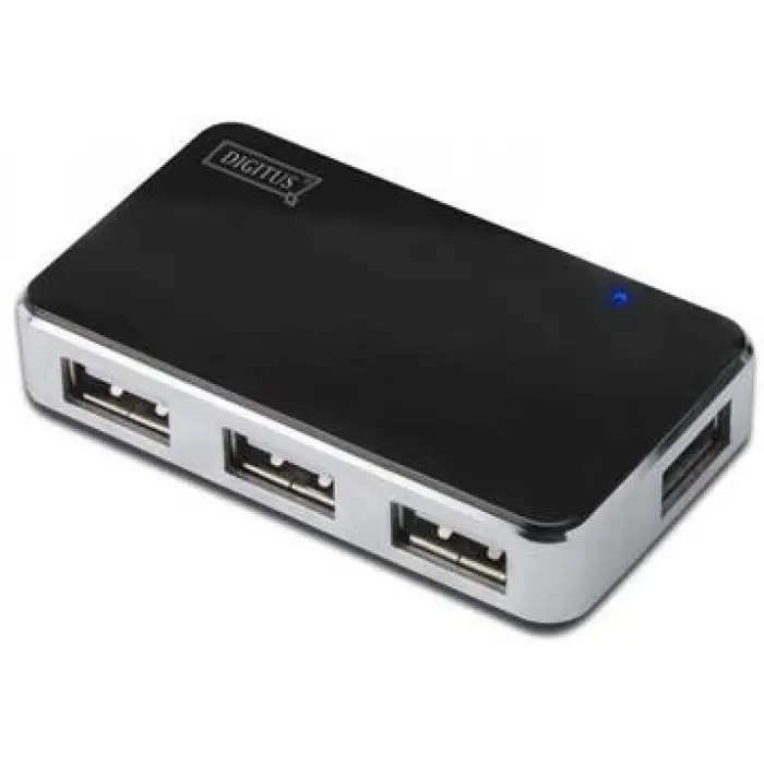 Digitus DA-70220 4 PORT 2.0 SİYAH USB ÇOKLAYICI (KDO)
