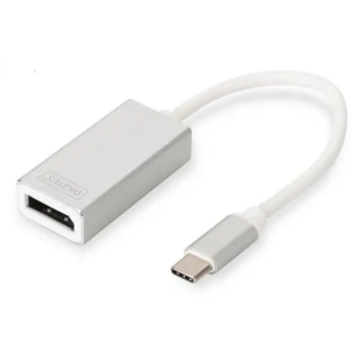 Digitus DA-70844 USB 3.0 (USB Tip C)  -  DisplayPort (DP) Grafik Adaptörü (KDO)