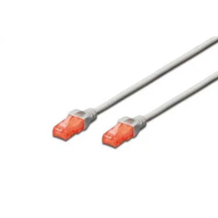 Digitus DK-1617-010 U-UTP CAT6 1 metre AWG 26-7 Cu LSZH Gri Renk Patch Kablo