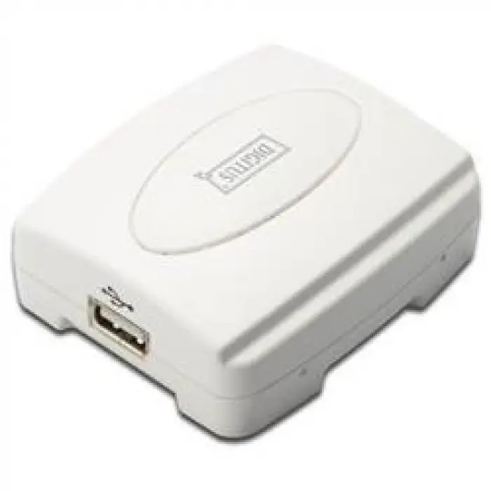 Digitus DN-13003-2 1 port Fast Ethernet Print Server, 1 x Usb (KDO)