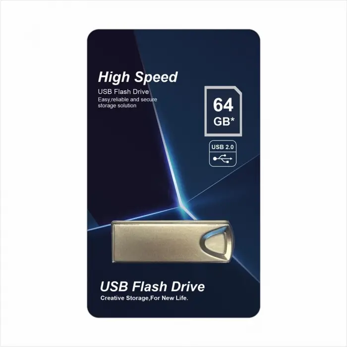 Elba 64GB Metal 2.0 USB Flash Bellek (KDO)