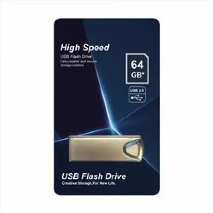 Elba 64GB Metal 2.0 USB Flash Bellek (KDO)