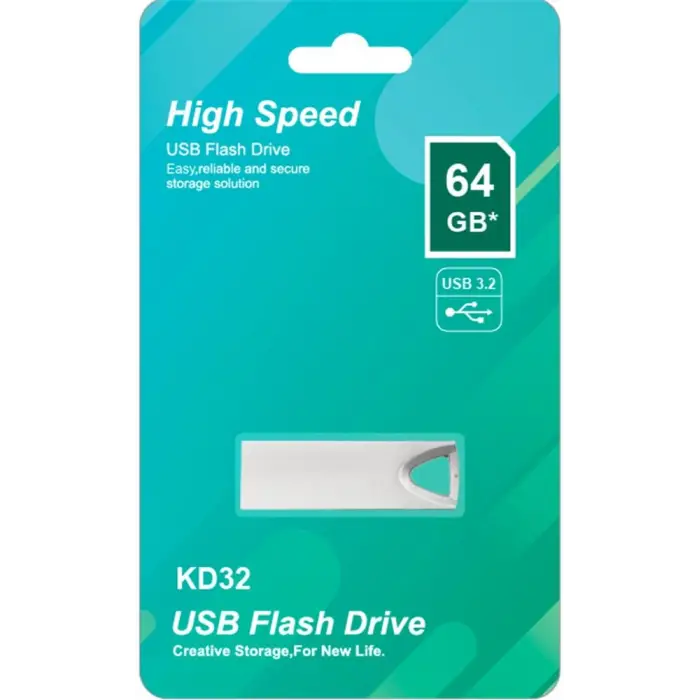 Elba 64GB Metal 3.2 USB Flash Bellek (KDO)