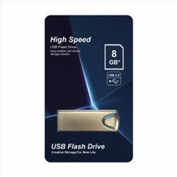 Elba 8GB Metal 2.0 USB Flash Bellek (KDO)
