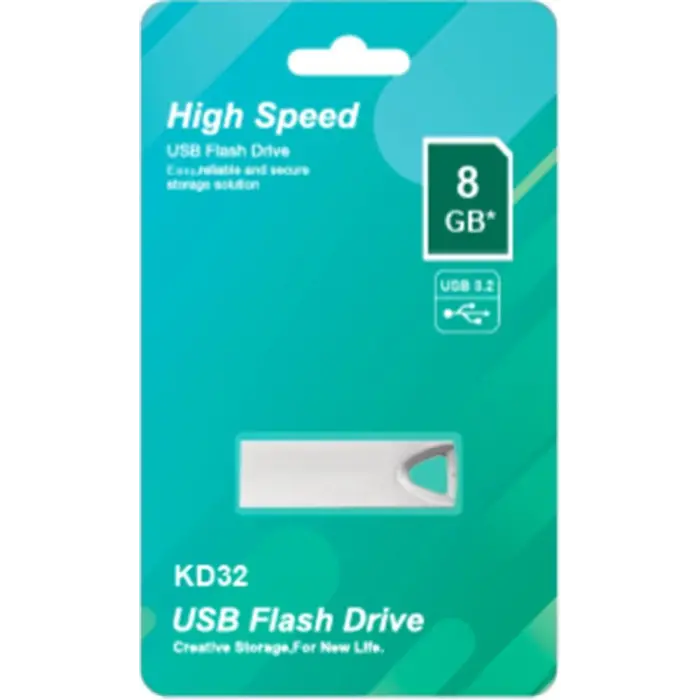 Elba 8GB Metal 3.2 USB Flash Bellek (KDO)