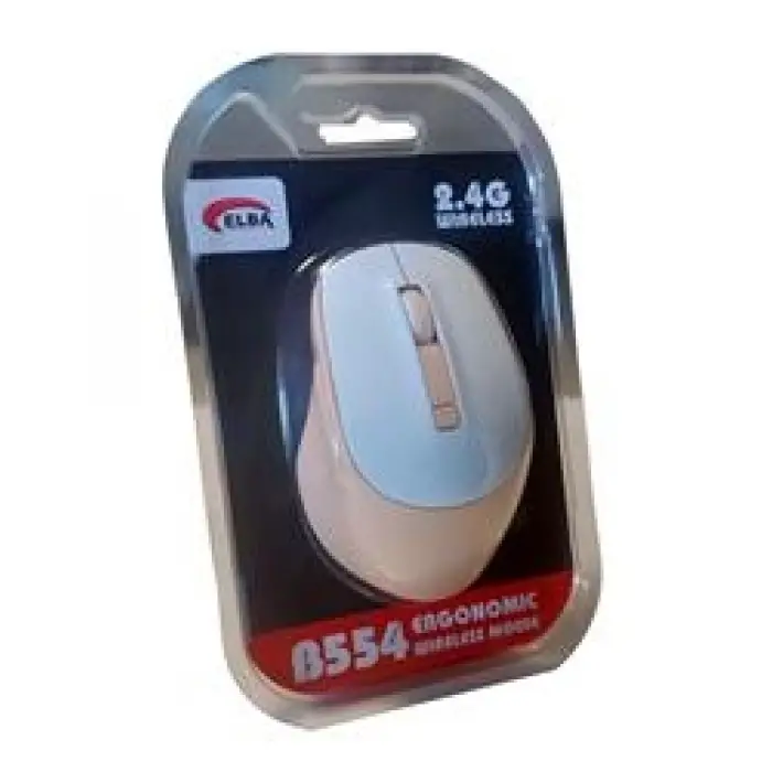 Elba B554 Pembe-Beyaz 6D 2.4Ghz Kablosuz Mouse (KDO)