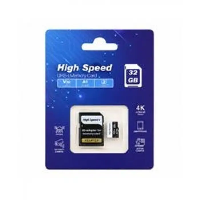 ELBA High Speed 32GB A1 V30 U3 Micro Hafıza Kartı Class10