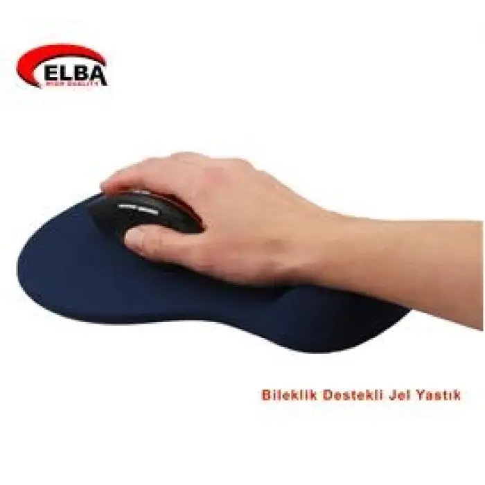 Elba K06152 Bileklikli Jel Mouse Pad Mavi (KDO)