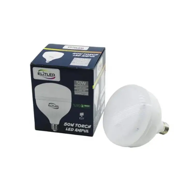 ELİTLED 50W BEYAZ TORCH  AMPUL (KDO)