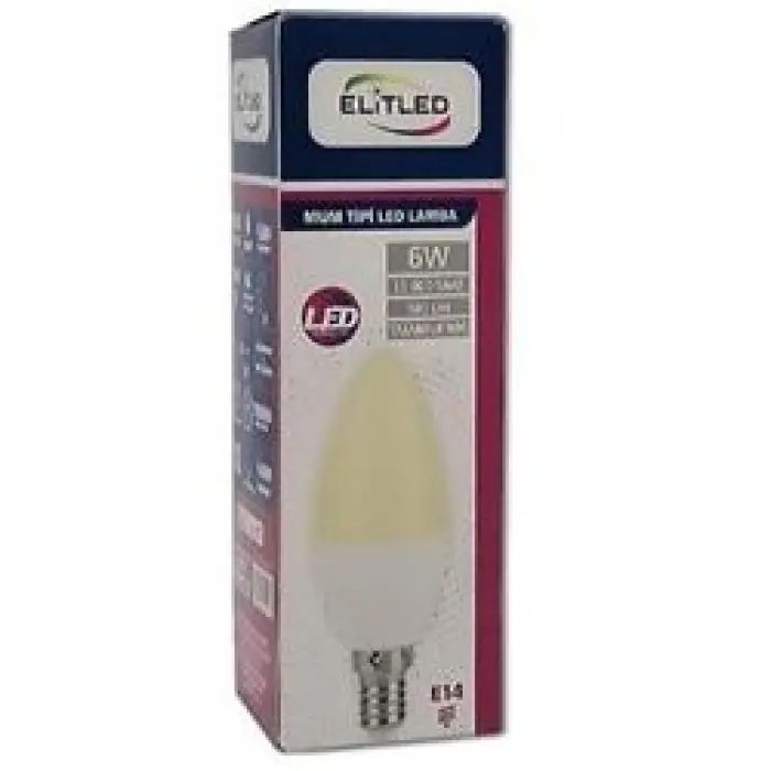 ELİTLED MUM SARI AMPUL 6W
