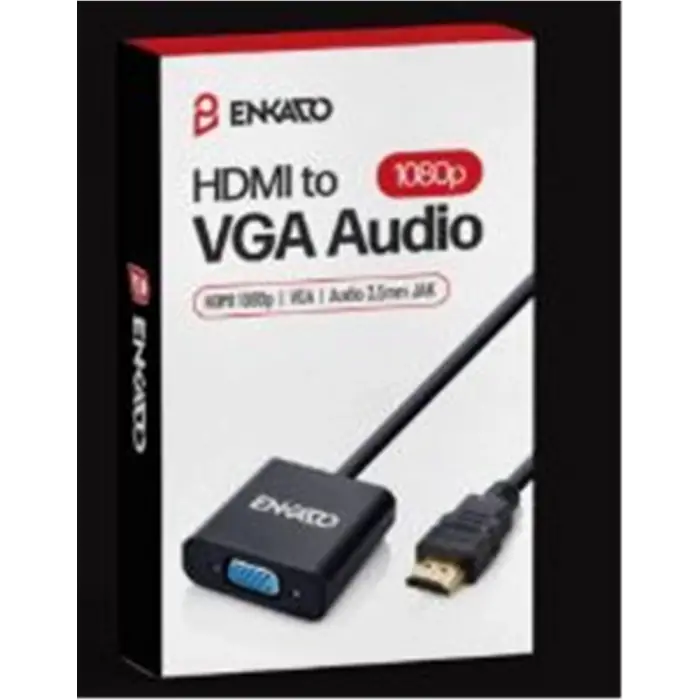 ENKADO EKD-HV10 HDMI TO 1080P VGA + AUDİO ADAPTER (KDO)