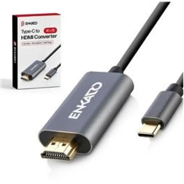 ENKADO EKD-TP40 TYPE-C TO HDMI 4K-2K 30HZ 1,8MT CABLE (KDO)