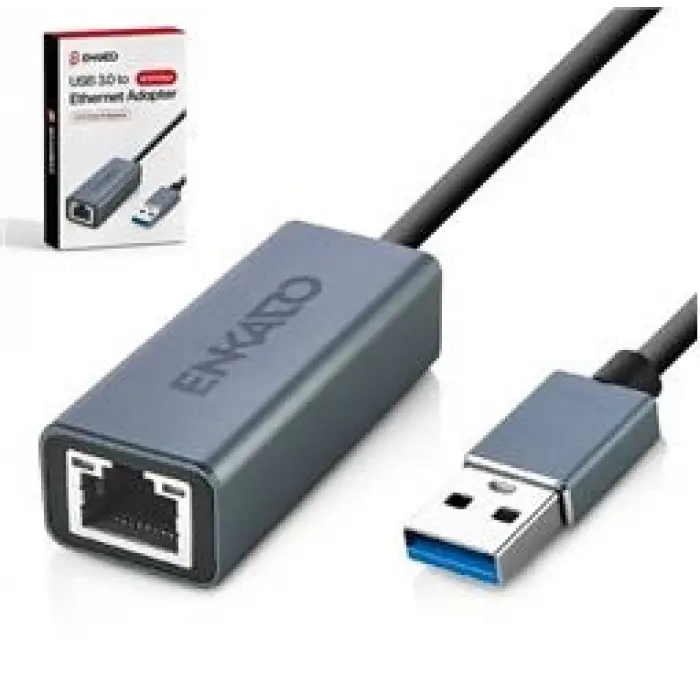 ENKADO EKD-TP44 USB 3,0 TO 10-100 ETHERNET ADAPTÖR (KDO)