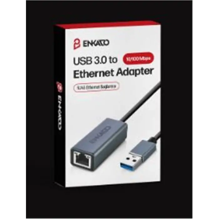 ENKADO EKD-TP44 USB 3,0 TO 10-100 ETHERNET ADAPTÖR (KDO)